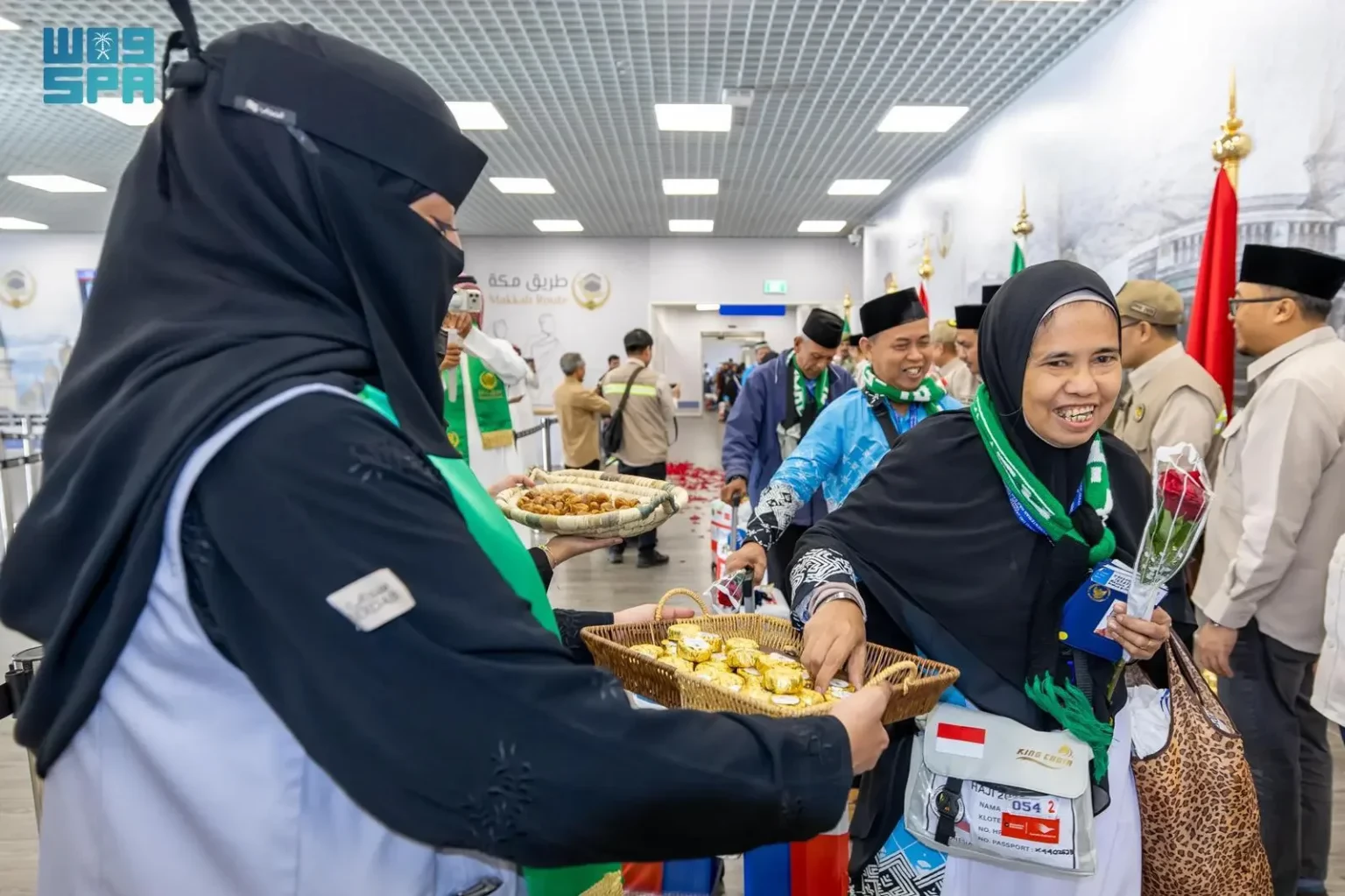 وصول أولى رحلات مبادرة طريق مكة من إندونيسيا إلى المدينة المنورة