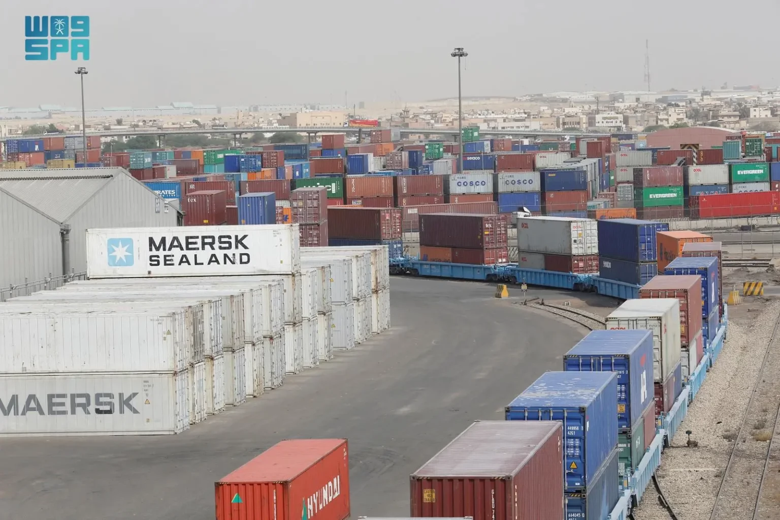 “سار” تمدد التخزين المجاني في الميناء الجاف بالرياض إلى 30 يومًا