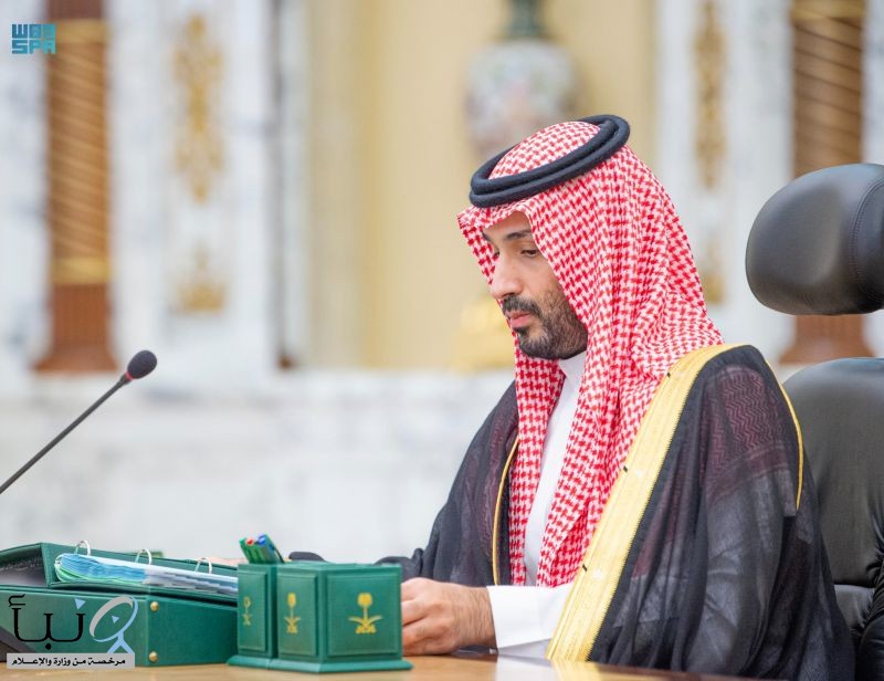 سمو ولي العهد يرأس جلسة مجلس الوزراء