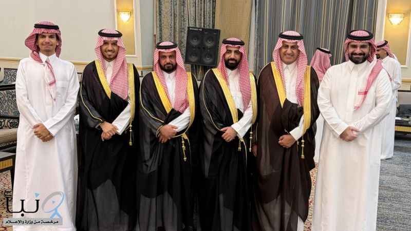 وسط حضورٍ لافتٍ لكبار الشخصيات والوجهاء.. "الرشيد" و"الشدى" يحتفلون بزواج "محمد" في محافظة الخرج