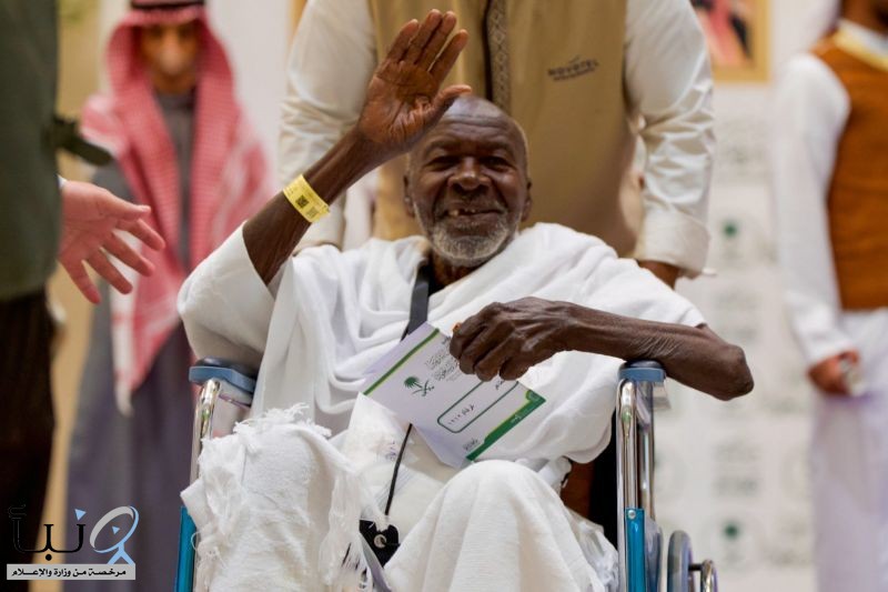اكتمال وصول 1000 حاج من أسر وذوي شهداء عاصفة الحزم من السودان ضمن برنامج ضيوف خادم الحرمين الشريفين