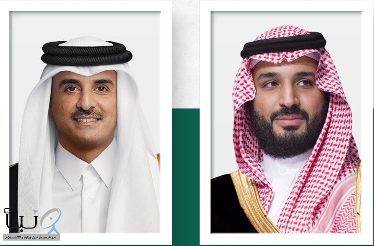 ولي العهد يتلقى اتصالًا هاتفيًا من أمير دولة قطر ولي العهد يتلقى اتصالًا هاتفيًا من أمير دولة قطر