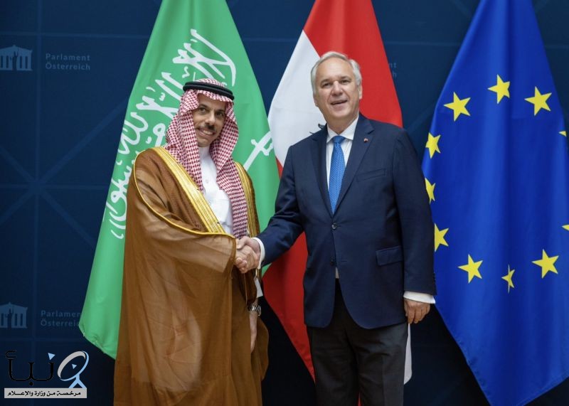 وزير الخارجية يلتقي رئيس البرلمان النمساوي