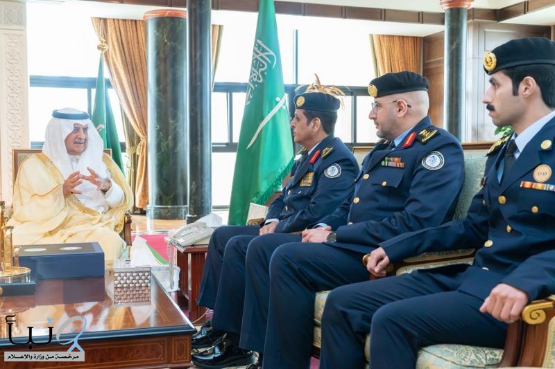 أمير منطقة تبوك يستقبل قائد القوات الخاصة للأمن والحماية أمير منطقة تبوك يستقبل قائد القوات الخاصة للأمن والحماية