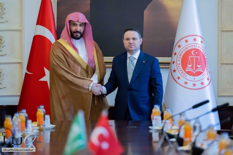 وزير العدل يبحث في تركيا تعزيز التعاون العدلي والتحول الرقمي بين البلدين