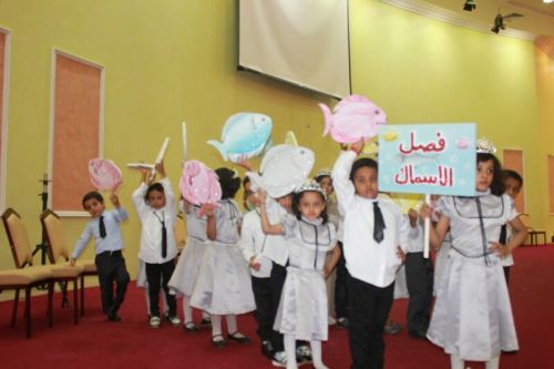 روضة اليمامة تودع اطفالها بحفل مميز 