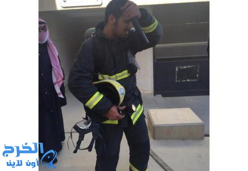 إخماد حريق مبنى التليفزيون السعودي