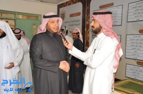 مدير تعليم الخرج يدشن ملتقى الأمن الفكري بثانوية الملك فهد