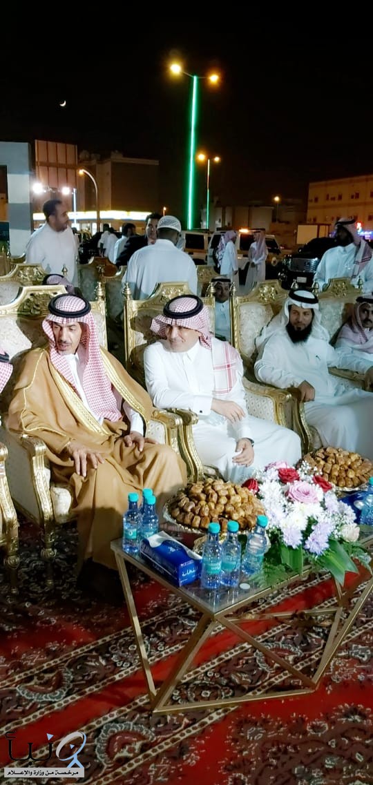 بحضور رئيس بلدية الخرج المحافظ يفتتح أحدث المشاة بالمحافظة