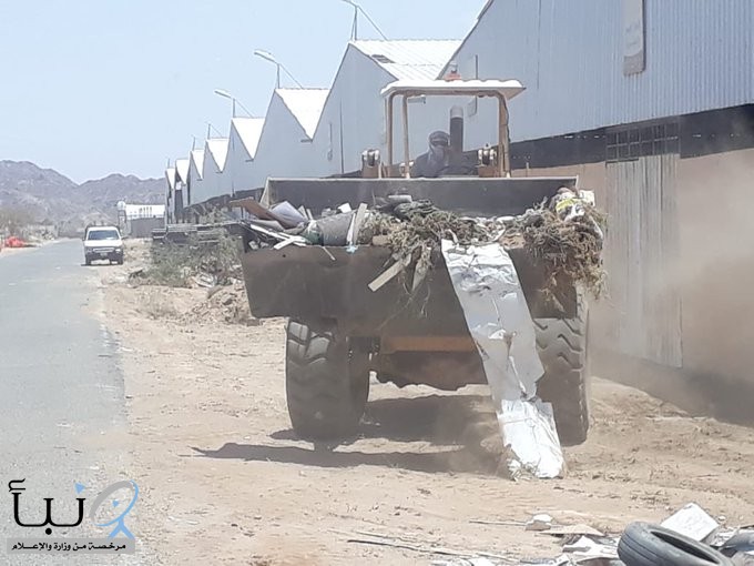 بلدية محافظة #طريب تزيل "50طنا" من المخلفات