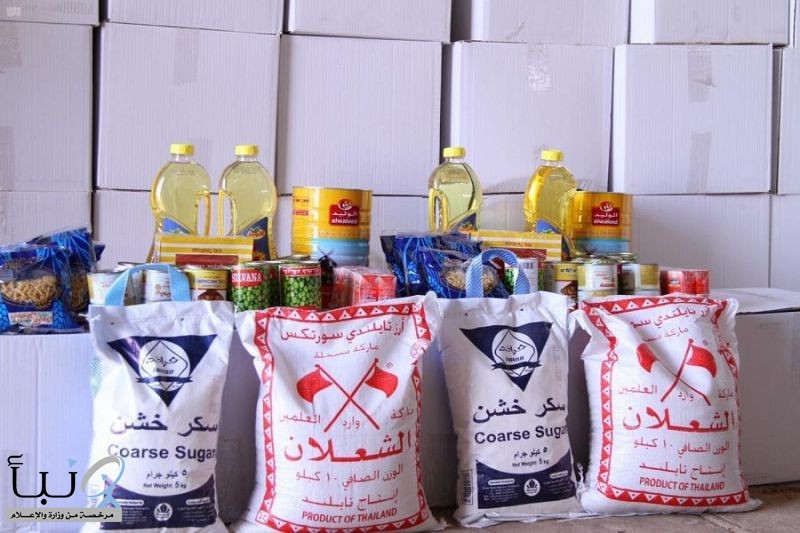 جمعية البر الخيرية #بلينة تشرع بتوزيع 400 سلة غذائية لمستفيديها