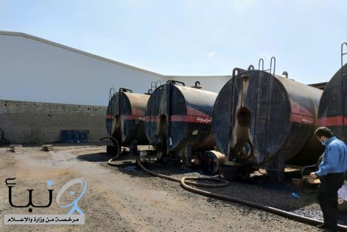 إغلاق 8 مواقع مخالفة لتخزين وبيع المنتجات البترولية في جدة
