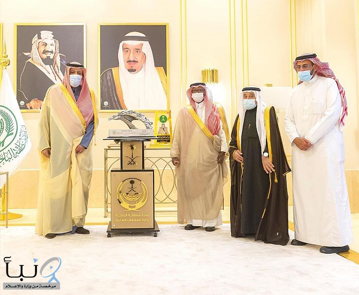 أمير منطقة الباحة يستقبل الرئيس الشرفي للجنة التنمية برغدان وأعضاءها