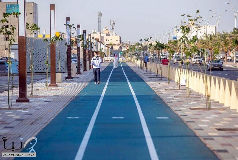 افتتاح ممشى طريق الأمير سعود بن عبد المحسن في حائل