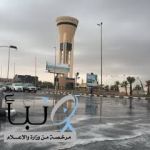 هطول أمطار على منطقة #تبوك