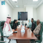 مديرة الشراكات والعلاقات الدولية بمركز الملك سلمان للإغاثة تلتقي سفير جمهورية ليبيريا لدى المملكة