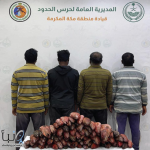 القبض على (4) مقيمين مخالفين للائحة الأمن والسلامة لمزاولي الأنشطة البحرية في المناطق البحرية للمملكة