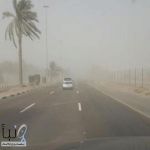 تنبيه من رياح نشطة وأتربة مثارة على #شرورة حتى الـ 9 مساءً