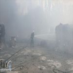 ‏#الدفاع_المدني بمحافظة البيضاء يخمد حريقًا في مخلّفات بأرض مسوّرة بحي الأنوار