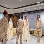 وزير الحرس الوطني يستقبل قادة الوزارة وكبار مسؤوليها المهنئين بـ #عيد_الأضحى المبارك