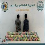 القبض على مخالفين من الجنسية اليمنية لتهريبهما (280) كجم من نبات القات المخدر #عاجل