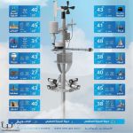 حالة الطقس : استمرار الطقس الحار إلى شديد الحرارة ونشاط الرياح السطحية على عدة مناطق #عاجل