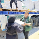 مركز الملك سلمان للإغاثة يوزّع (10.151) كرتون تمر في محافظة حلب بـ #سوريا