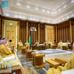 أمير منطقة #المدينة_المنورة يستقبل وكيل وزارة الداخلية ووكلاء إمارات المناطق