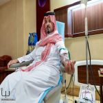 أمير منطقة ‎#المدينة_المنورة يشارك في ‎#حملة_ولي_العهد_للتبرع_بالدم