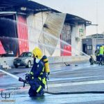 “مدني مكة” يباشر حريقًا في مستودع بحي الزايدي