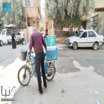 #مركز_الملك_سلمان_للإغاثة يوزّع (1.300) سلة غذائية في ريف #دمشق