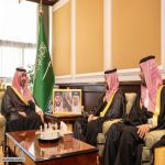 نائب أمير تبوك يستقبل مساعد وزير الموارد البشرية والتنمية الاجتماعية للخدمات المشتركة