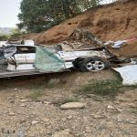 المركز الوطني لسلامة النقل: وفاة 5 أشخاص وإصابة 2 آخرين في حادث انقلاب مركبة بـ #جازان