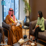 وزير الاقتصاد والتخطيط يجتمع مع المدير التنفيذي لمجموعة ماكواري