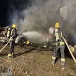 #الدفاع_المدني بالمدينة المنورة يخمد حريقًا في مستودعين دون إصابات #عاجل