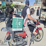#مركز_الملك_سلمان_للإغاثة يوزّع (565) حقيبة إيوائية في محافظة ريف دمشق بـ #سوريا