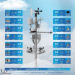 حالة الطقس : استمرار تأثير الرياح النشطة المثيرة للأتربة والغبار على عدة مناطق #عاجل