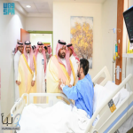 أمير منطقة جازان ونائبه يطمئنان على صحة مدير عام تعليم جازان