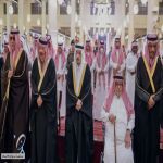 أمير الرياض يؤدي صلاة الميت على صاحب السمو الأمير عبدالله بن فهد بن عبدالله