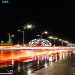 هطول أمطار على محافظة طريف بالحدود الشمالية