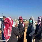 مدير مكتب وزارة البيئة والمياه والزراعة بمحافظة طريف يتفقد سوق الأغنام بالمحافظة .