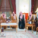 نائب أمير تبوك يواسي أسرة الخريصي  في وفاة الشيخ أحمد الخريصي