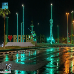 هطول أمطار رعدية على محافظة رفحاء