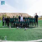 ولي عهد بريطانيا يشهد الحصة التدريبية للاعبات مراكز التدريب الإقليمية للبنات