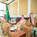 نائب أمير منطقة تبوك يستقبل العضو المنتدب لشركة تبوك للتنمية الزراعية