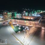 أمانة منطقة القصيم تتزين بـ 25 ألف علم و200 ألف متر من الإضاءات احتفاءً بيوم التأسيس