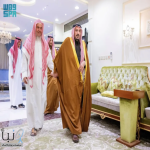 أمير منطقة القصيم يزور عددًا من العلماء والمشايخ مهنئًا بشهر رمضان المبارك