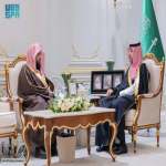 نائب أمير الحدود الشمالية يستقبل رئيس المحكمة العامة بالمنطقة