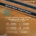 هيئة الطرق توضح الطرق المؤدية لدول مجلس التعاون الخليجي