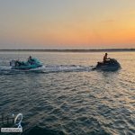 حرس الحدود بالمنطقة الشرقية ينقذ مواطنين تعطلت واسطتهما البحرية في عرض البحر